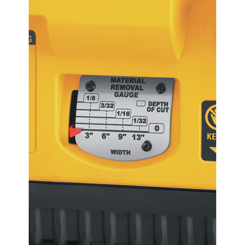 Dewalt DW735 120V 15 Amp 13 in. Corded Three Knife Two Speed Thickness Planer