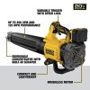 Dewalt 20V MAX XR Brushless Lithium-Ion Cordless Handheld Blower Kit (5 Ah) - DCBL722P1