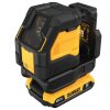 Dewalt 20V MAX Cordless Green Cross Line Laser Kit (2 Ah) - DCLE34021D1