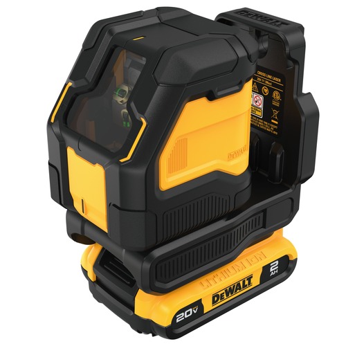 Dewalt 20V MAX Cordless Green Cross Line Laser Kit (2 Ah) - DCLE34021D1