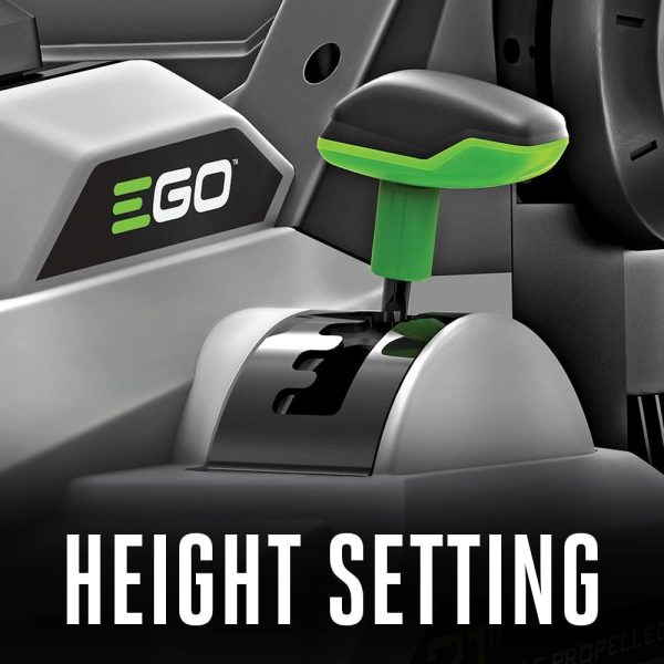 EGO POWER+ Electric Lawn Mower, Self-Propelled Cordless with Select Cut and Touch Drive, Includes (2) 56V 6.0Ah Batteries and Rapid Charger - LM2134SP-2（Free cordless trimmer and hair dryer） - Image 7