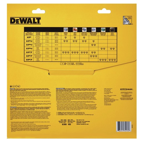 Dewalt 12 in. XP4 All-Purpose Segmented Diamond Blade - DW47224