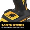 Dewalt DCF850P1 ATOMIC 20V MAX Brushless Lithium-Ion 1/4 in. Cordless 3-Speed Impact Driver Kit (5 Ah)