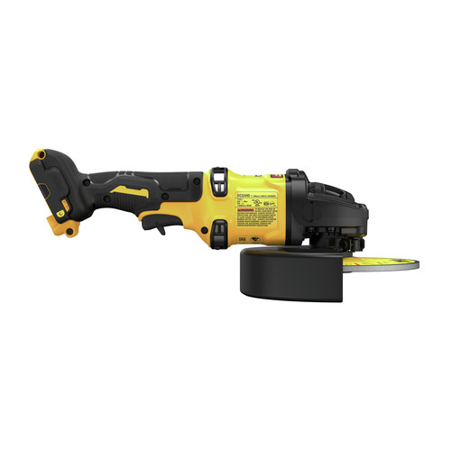 Dewalt FLEXVOLT 60V MAX Brushless Lithium-Ion 7 in. Cordless Grinder with Kickback Brake Kit with 2 Batteries (9 Ah) - DCG440X2