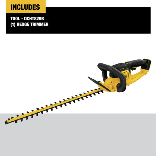 Dewalt DCHT820B 20V MAX Lithium-Ion 22 In. Hedge Trimmer (Tool Only)