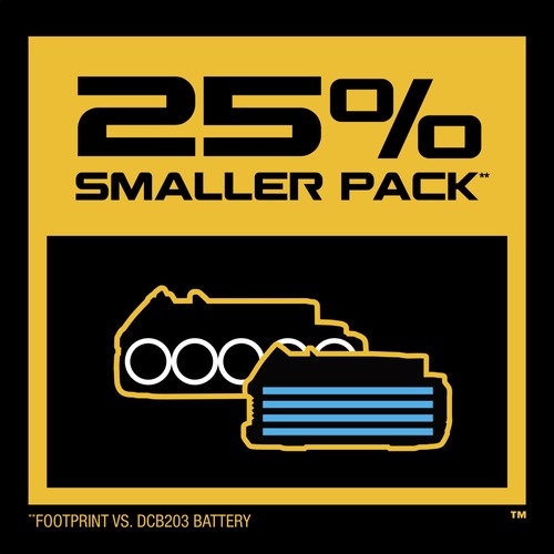 Factory Reconditioned Dewalt 20V MAX POWERSTACK 1.7 Ah Compact Lithium-Ion Battery - DCBP034R