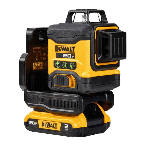 Dewalt 20V Lithium-Ion Cordless 3x360 Line Laser Kit (2 Ah) - DCLE34031D1