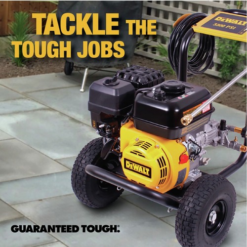 Dewalt DXPW3300S 3300 PSI 2.4 GPM Gas Cold Water Pressure Washer