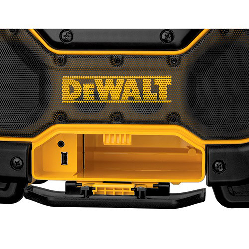 Factory Reconditioned Dewalt DCR025R Cordless Lithium-Ion Bluetooth Radio & Charger (Tool Only)