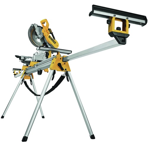 Factory Reconditioned Dewalt 9 in. x 150 in. x 32 in. Heavy-Duty Miter Saw Stand - Silver - DWX723R