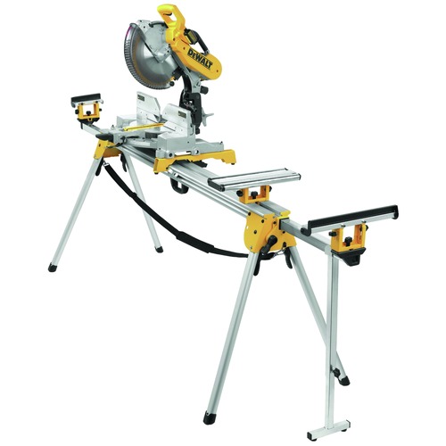 Factory Reconditioned Dewalt 9 in. x 150 in. x 32 in. Heavy-Duty Miter Saw Stand - Silver - DWX723R