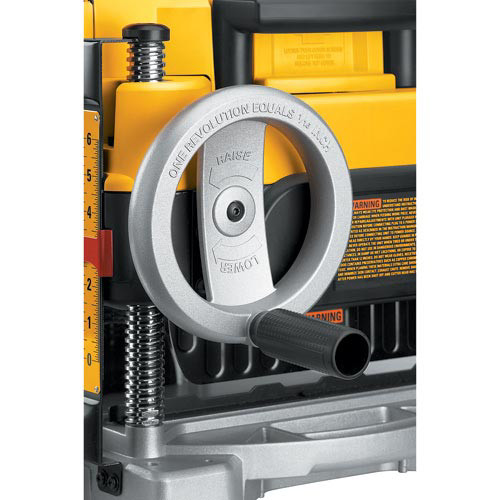 Dewalt DW735X 15 Amp 13 in. Two-Speed Corded Thickness Planer with Support Tables and Extra Knives