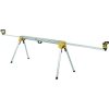 Factory Reconditioned Dewalt 9 in. x 150 in. x 32 in. Heavy-Duty Miter Saw Stand - Silver - DWX723R