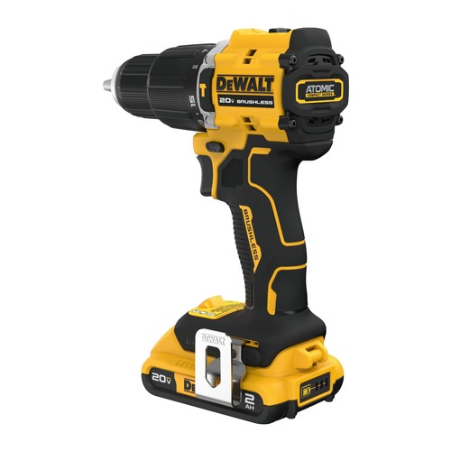 Dewalt 20V MAX ATOMIC COMPACT SERIES Brushless Lithium-Ion 1/2 in. Cordless Hammer Drill Kit (2 Ah) - DCD799D1