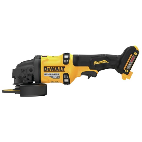 Factory Reconditioned Dewalt FLEXVOLT 60V MAX Brushless Lithium-Ion 4-1/2 in. - 6 in. Cordless Grinder with Kickback Brake (Tool Only) - DCG418BR