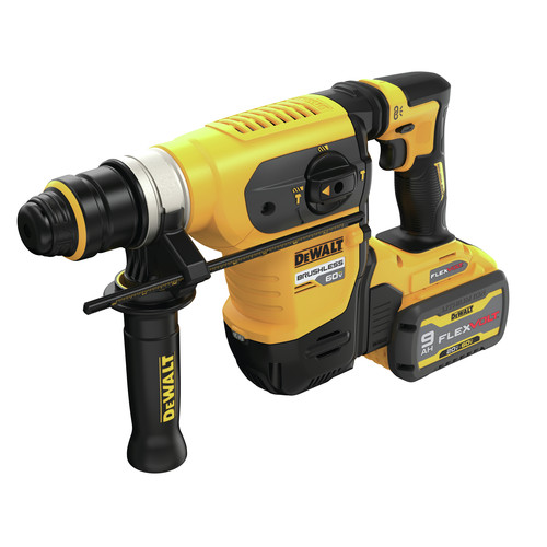 Dewalt 60V MAX Brushless Lithium-Ion 1-1/4 in. Cordless SDS Plus Rotary Hammer Kit with 2 Batteries (9 Ah) - DCH416X2
