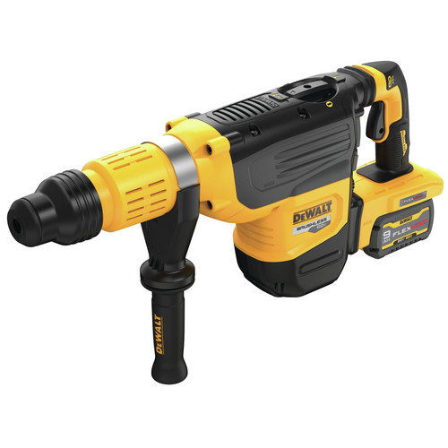 Dewalt 60V MAX Brushless Lithium-Ion 2 in. Cordless SDS MAX Combination Rotary Hammer Kit with 2 Batteries (9 Ah) - DCH775X2