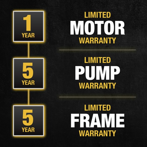 Dewalt 1500 PSI 2 GPM Electric Pressure Washer - 60607
