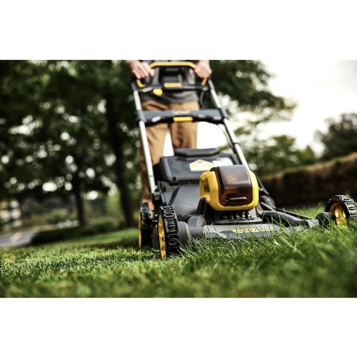 Dewalt 60V MAX Brushless Lithium-Ion Cordless Push Mower Kit with 2 Batteries (9 Ah) - DCMWP600X2