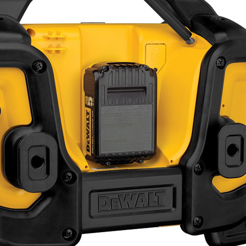 Factory Reconditioned Dewalt DCR025R Cordless Lithium-Ion Bluetooth Radio & Charger (Tool Only)