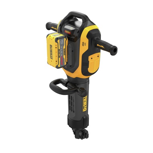 Dewalt 60V Brushless Lithium-Ion 41 lbs. 1-1/8 in. Cordless Hex Breaker Hammer Kit with 2 FLEXVOLT Batteries (15 Ah) - DCH966Z2