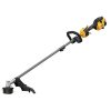 Dewalt 60V MAX FLEXVOLT Brushless Lithium-Ion 17 in. Cordless Attachment Capable String Trimmer and Blower Combo Kit (9 Ah) - DCKO266X1