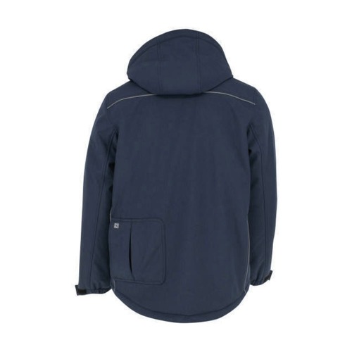 Dewalt Men's Heated Soft Shell Jacket with Sherpa Lining Kitted - Small, Navy - DCHJ101D1-S