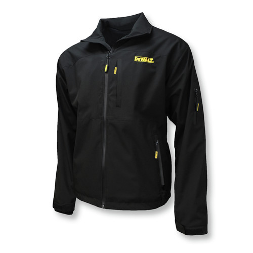 Dewalt Structured Soft Shell Heated Jacket Kit - XL, Black - DCHJ090BD1-XL