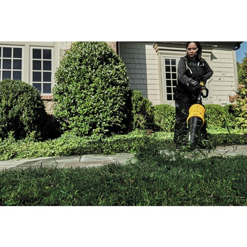 Dewalt DCST972X1DWOAS7BL-BNDL 60V MAX Brushless Lithium-Ion 17 in. Cordless String Trimmer Kit (9 Ah) and Universal Blower Attachment Bundle