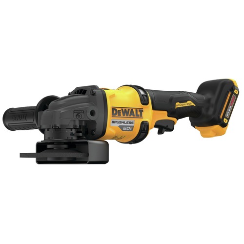 Factory Reconditioned Dewalt FLEXVOLT 60V MAX Brushless Lithium-Ion 4-1/2 in. - 6 in. Cordless Grinder with Kickback Brake (Tool Only) - DCG418BR
