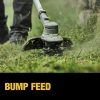 Factory Reconditioned Dewalt 20V MAX Lithium-Ion Cordless 14 in. Folding String Trimmer (Tool Only) - DCST922BR