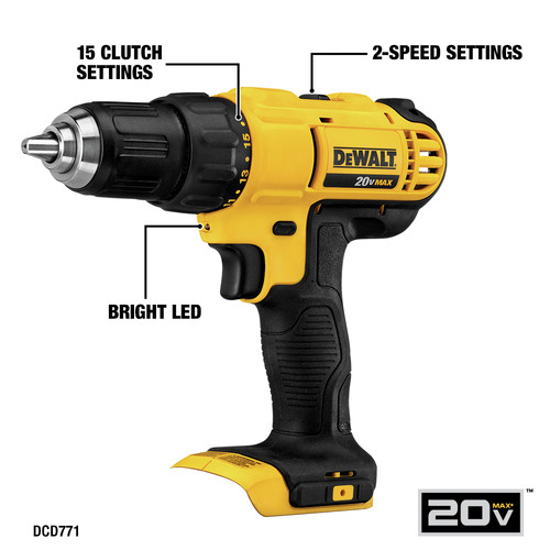 Dewalt 8-Tool Combo Kit - 20V MAX Brushless Cordless with (2) 2Ah Batteries - DCK883D2