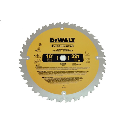 Dewalt 2 Pc 10 in. Series 20 Circular Saw Blade Combo Pack - DW3106P5