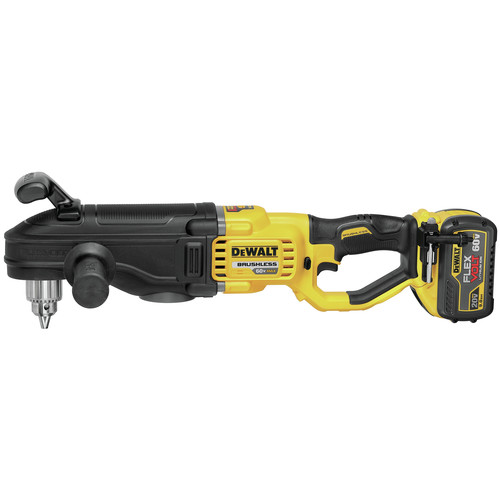 Dewalt FLEXVOLT 60V MAX Lithium-Ion In-Line 1/2 in. Cordless Stud and Joist Drill Kit with E-Clutch System (9 Ah) - DCD470X1