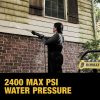 Dewalt 13 Amp 2400 PSI 1.1 GPM Cold-Water Electric Pressure Washer - DWPW2400
