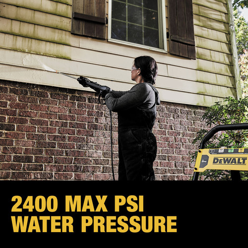 Dewalt 13 Amp 2400 PSI 1.1 GPM Cold-Water Electric Pressure Washer - DWPW2400
