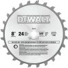 Dewalt 8 in. 24 Tooth Stacked Dado Set - DW7670