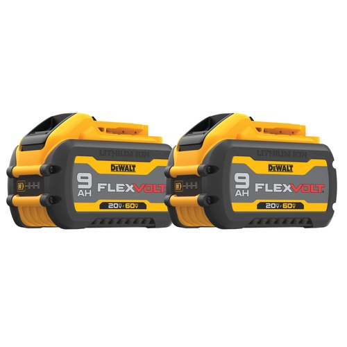 Dewalt DCB609-2 20V/60V MAX FLEXVOLT 9Ah Battery (2-Pack)