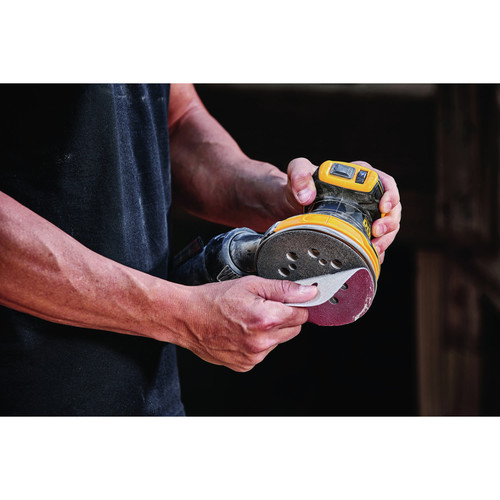 Factory Reconditioned Dewalt 20V MAX XR Brushless Variable-Speed Lithium-Ion 5 in. Random Orbital Sander (Tool Only) - DCW210BR