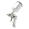 Dewalt Gravity Feed HVLP Air Spray Gun with 600cc Aluminum Cup - DWMT70777