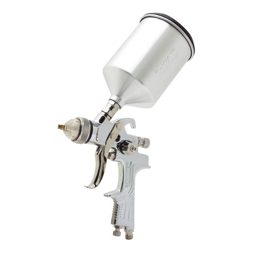Dewalt Gravity Feed HVLP Air Spray Gun with 600cc Aluminum Cup - DWMT70777