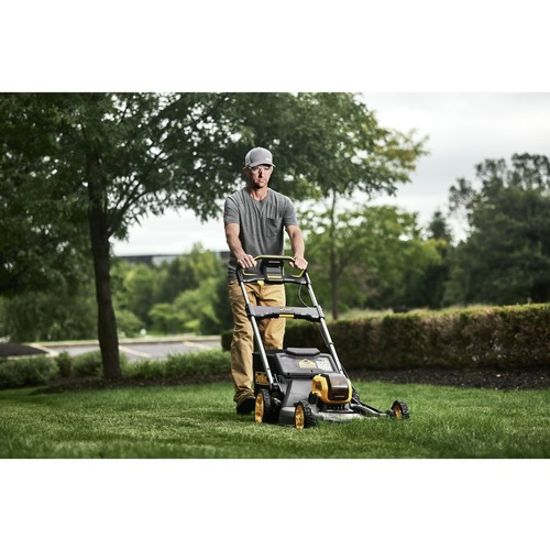 Dewalt 60V MAX Brushless Lithium-Ion Cordless Push Mower Kit with 2 Batteries (9 Ah) - DCMWP600X2