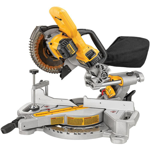 Dewalt DCS361M1 20V MAX 7-1/4 in. Cordless Sliding Compound Miter Saw Kit with (1) 4Ah Battery