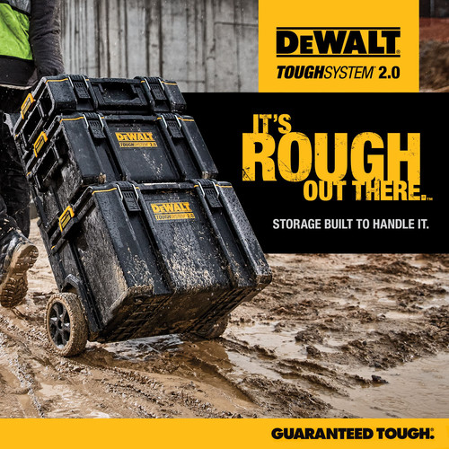 Dewalt DWST08300 TOUGHSYSTEM 2.0 Toolbox - Large, Black