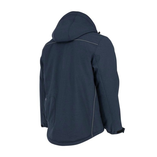 Dewalt Men's Heated Soft Shell Jacket with Sherpa Lining Kitted - Small, Navy - DCHJ101D1-S
