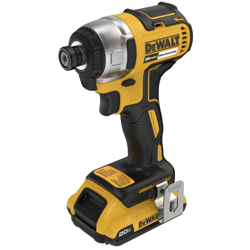 Dewalt 20V MAX XTREME Brushless Lithium-Ion 1/4 in. Cordless Impact Driver Drill Kit (2 Ah) - DCF787D1