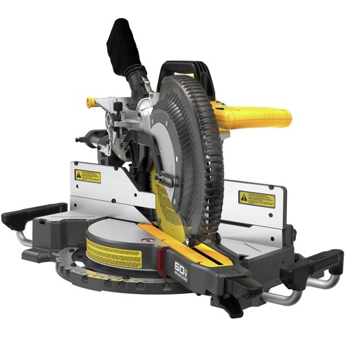 Dewalt 60V MAX Brushless Lithium-Ion Cordless 12 in. Double Bevel Sliding Miter Saw (Tool Only) - DCS781B
