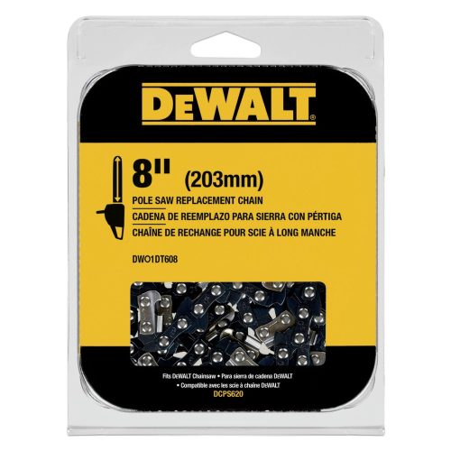 Dewalt 8 in. Pole Saw Replacement Chain - DWO1DT608