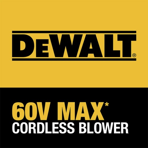 Dewalt 60V MAX Cordless Handheld Lithium-Ion Brushless Blower (3 Ah) - DCBL770X1