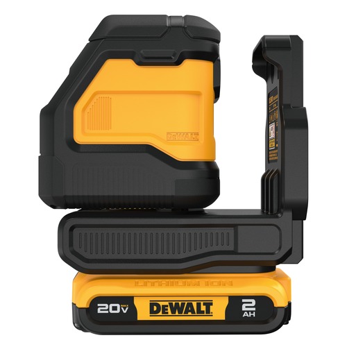 Dewalt 20V MAX Cordless Green Cross Line Laser Kit (2 Ah) - DCLE34021D1